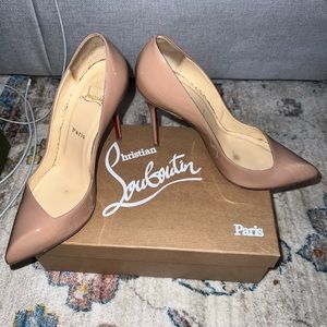 Christian Louboutin Corneille 100 patent 38.5